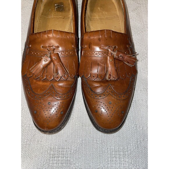 Johnston & Murphy Optima Men’s Dress Shoes Size 10.5 D Brown Leather Business main image 5